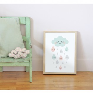 Affiche Douce pluie Zü (ZU) 2