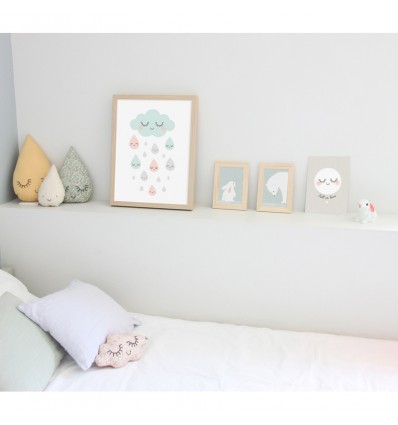 Affiche Douce pluie Zü (ZU)