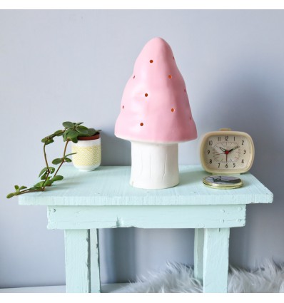 Lampe Veilleuse champignon rose clair (S) - Egmont toys