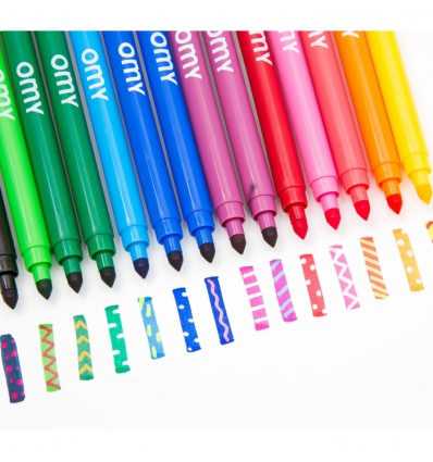 16 feutres magiques Omy