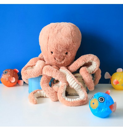 Grande peluche Odell octopus - Jellycat