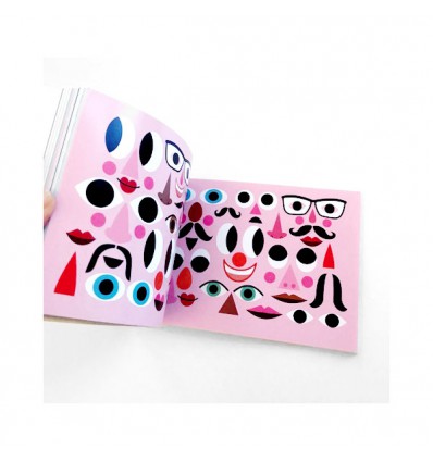 Livre de stickers bleu Ingela Arrhenius