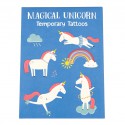 Tatouages temporaires licornes magiques - Rex