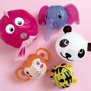 5 Kami fusen - ballons japonais en papier