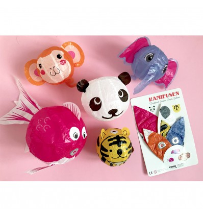 5 Kami fusen - ballons japonais en papier