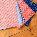 Set de 5 feuilles assorties de papier japonais