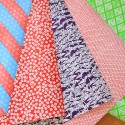 Set de 5 feuilles assorties de papier japonais