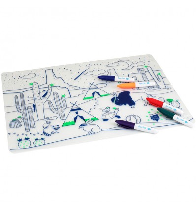 Set de table silicone Cactus - Super Petit