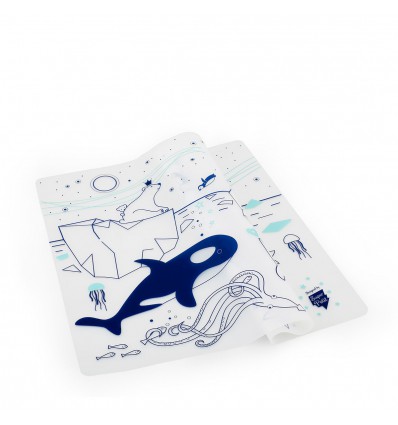Set de table silicone Mer banquise - Super Petit