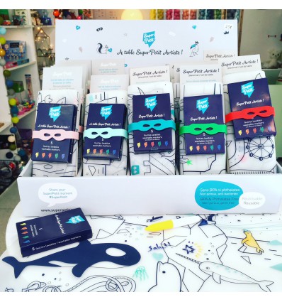 Set de table silicone Mer banquise - Super Petit