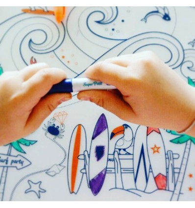 Set de table silicone Surf - Super Petit