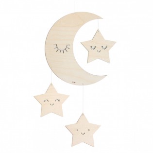 Mobile en bois Lune - Zü
