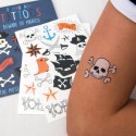 Tatouages temporaires Attention aux pirates !