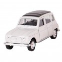 Voiture Renault 4L blanche