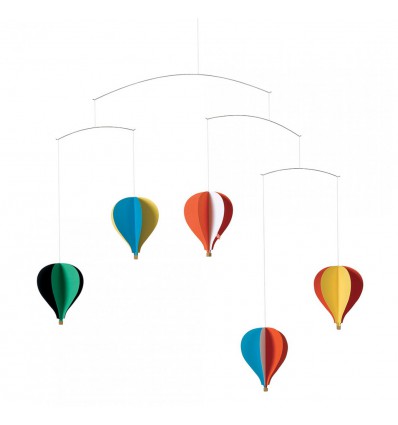 Mobile 5 montgolfières - Flensted