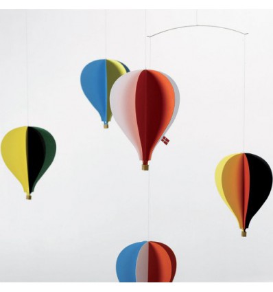 Mobile 5 montgolfières - Flensted