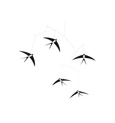 Mobile 5 hirondelles Flensted