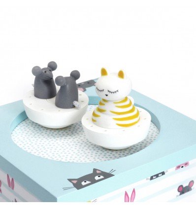 Boîte à musique Chat & Souris - Trousselier