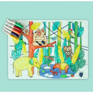 Set de table silicone Asie du Sud Est - Super Petit 2