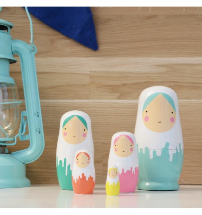 Gigognes en bois Artistes - Petit Monkey