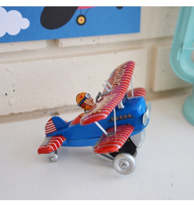 Avion culbuto en métal - Protocol