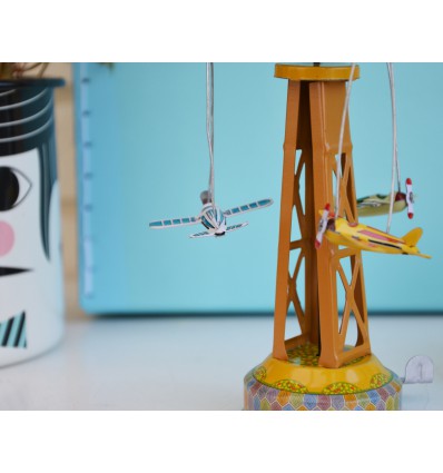 Carrousel mécanique socle rond - Protocol