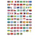 Poster & stickers Drapeaux du Monde - Poppik