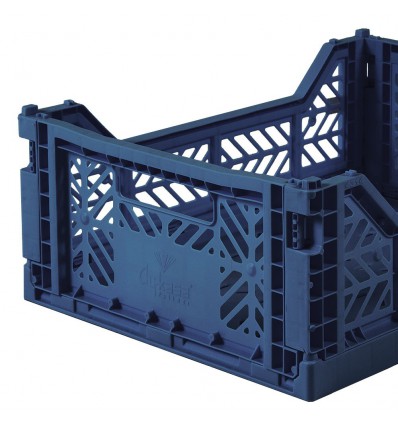 Caisse medium AY-KASA navy blue