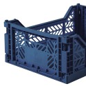 Caisse medium AY-KASA navy blue
