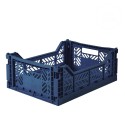 Caisse medium AY-KASA navy blue