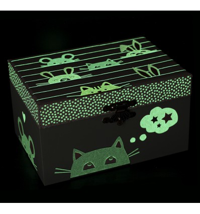 Boîte à bijoux musicale Chats - Trousselier
