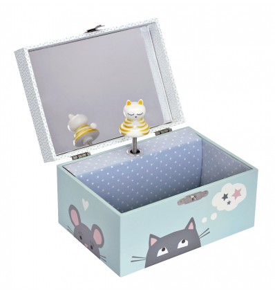 Boîte à bijoux musicale Chats - Trousselier