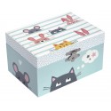 Boîte à bijoux musicale Chats - Trousselier
