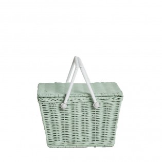 Panier pique-nique Mint en rotin - Olli Ella