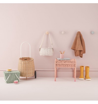 Panier pique-nique Mint en rotin - Olli Ella