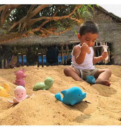 Animal marin Tikiri en gomme naturelle