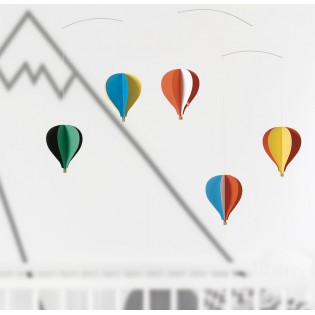 Mobile 5 montgolfières - Flensted