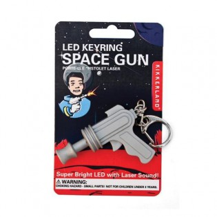 Porte-clé sonore LED Pistolet laser 2