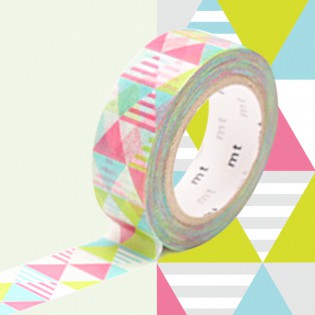 Masking tape losanges shimasankaku pink