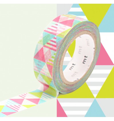 Masking tape losanges shimasankaku pink