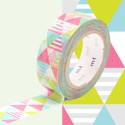 Masking tape losanges shimasankaku pink