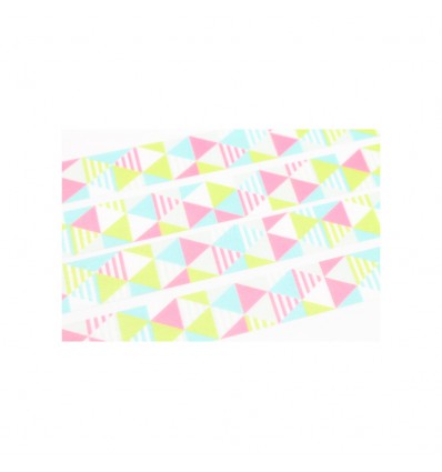 Masking tape losanges shimasankaku pink