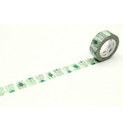 Masking Tape Plumes Paon
