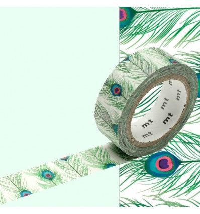 Masking Tape Plumes Paon