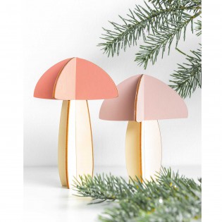 Décoration en bois Champignons - Rico Design