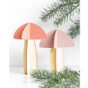 Décoration en bois Champignons - Rico Design