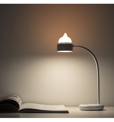 Lampe Duo sans fil chat Blanche