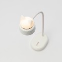 Lampe Duo sans fil chat Blanche