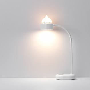Lampe Duo sans fil chat Blanche