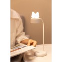Lampe Duo sans fil chat Blanche
